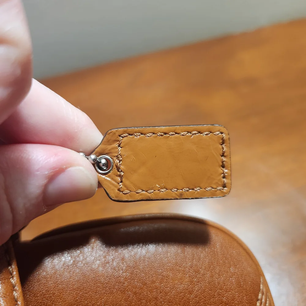 Coach Leatherworks Vintage Brown Leather Wristlet - Picture 4 of 6